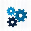 相互に連携する歯車のアイコン